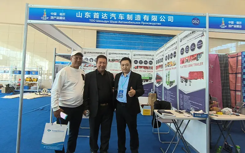 Shodailer semi trailer project delivery case for African market