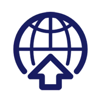 Global export to 30 countries Africa Southeast Asia Latin America icon