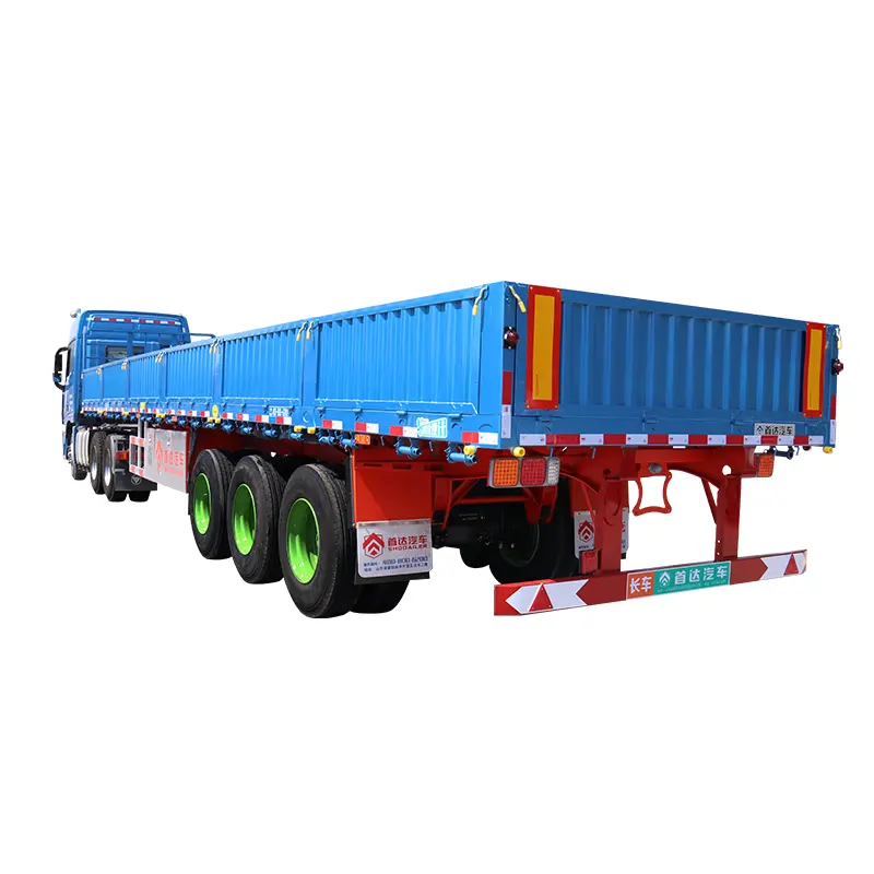 China Transporting Grain Goods Cargo Semi Trailer Factory, Factories