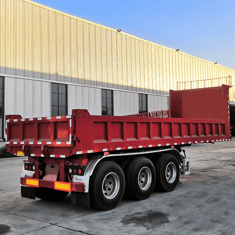 High-Quality 35CBM Hydraulic Dump Trailer Factories, CKD