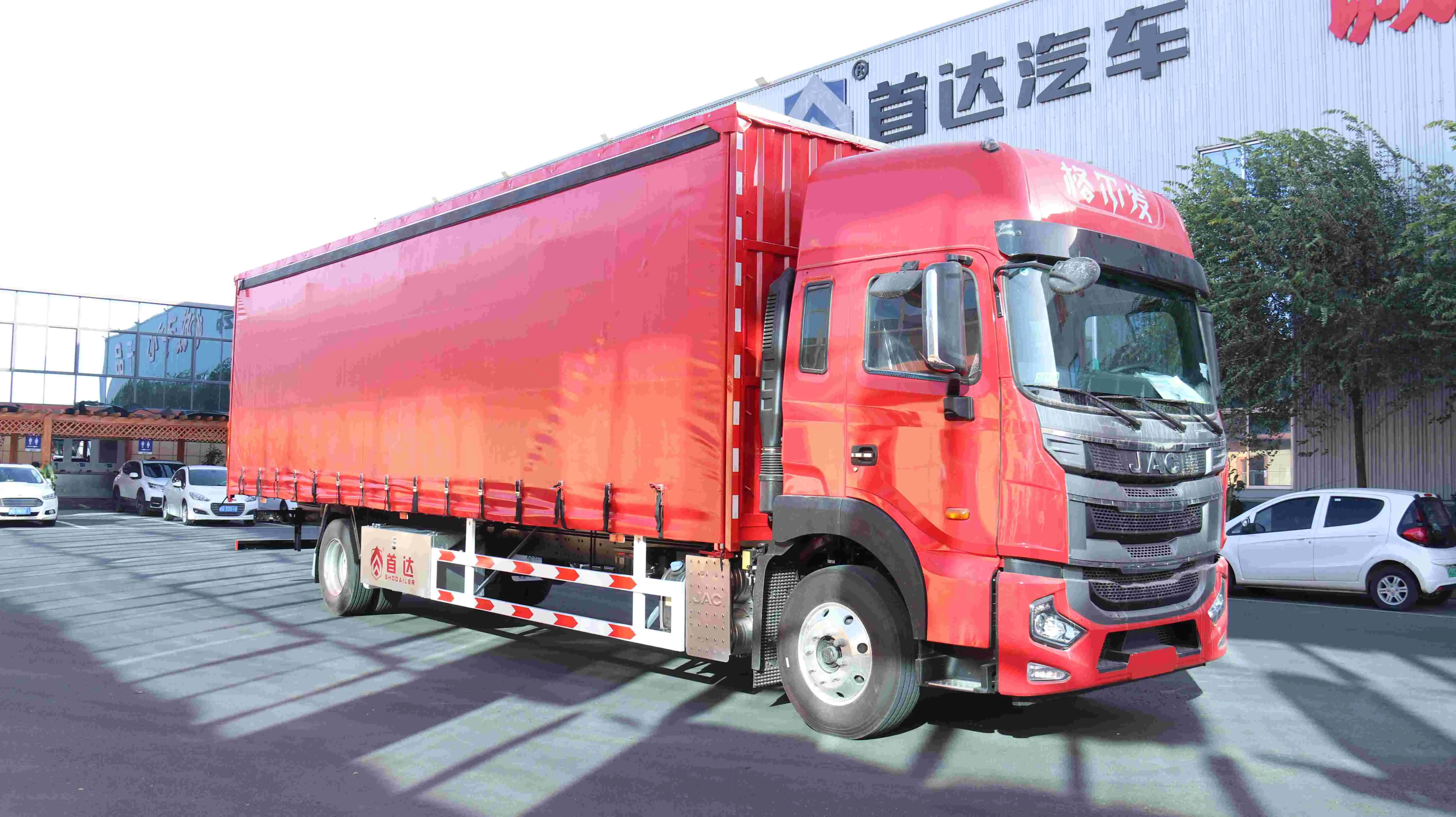 SHODAILER Tautliner Curtains Trailer Supplier, CKD