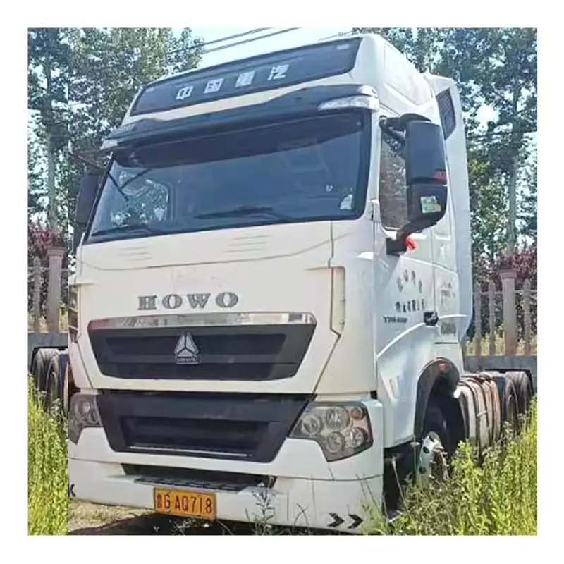 High-Quality 6x4 Used HOWO Truck trailer Head Manufacturers, CKD