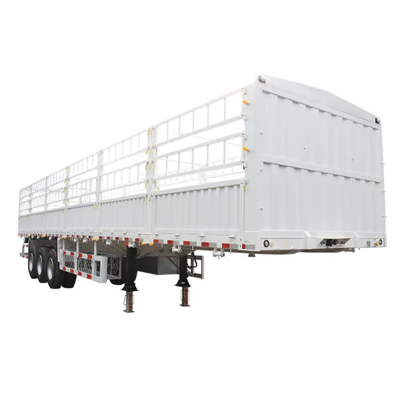 High-quality Fence TYPE SEMI TRAILER, sturdy and durable, suitable for various transportation needs