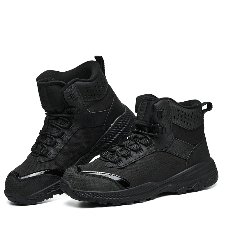 Jyk35high Top Waterproof Windproof and Sandy Rock Climbing Shoes Outdoor Hiking Boot