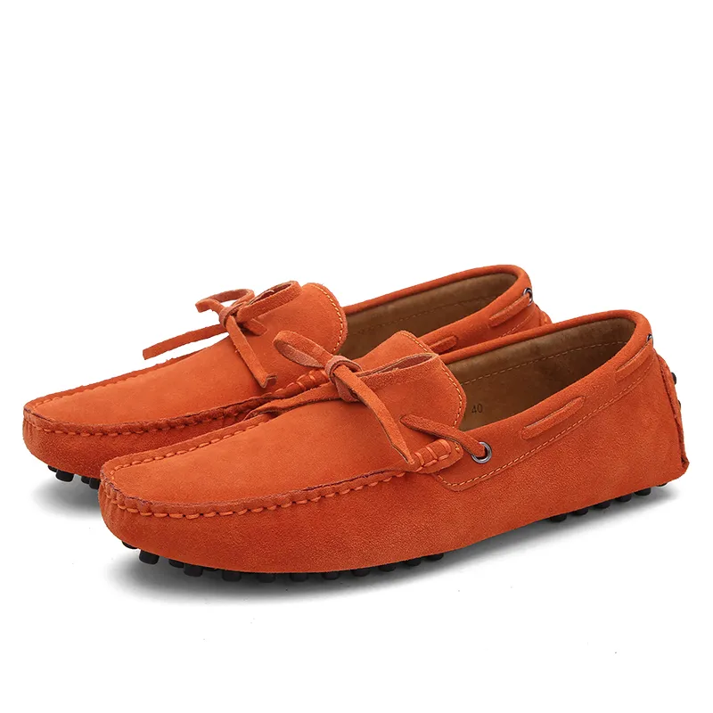 Suede Loafers Detail