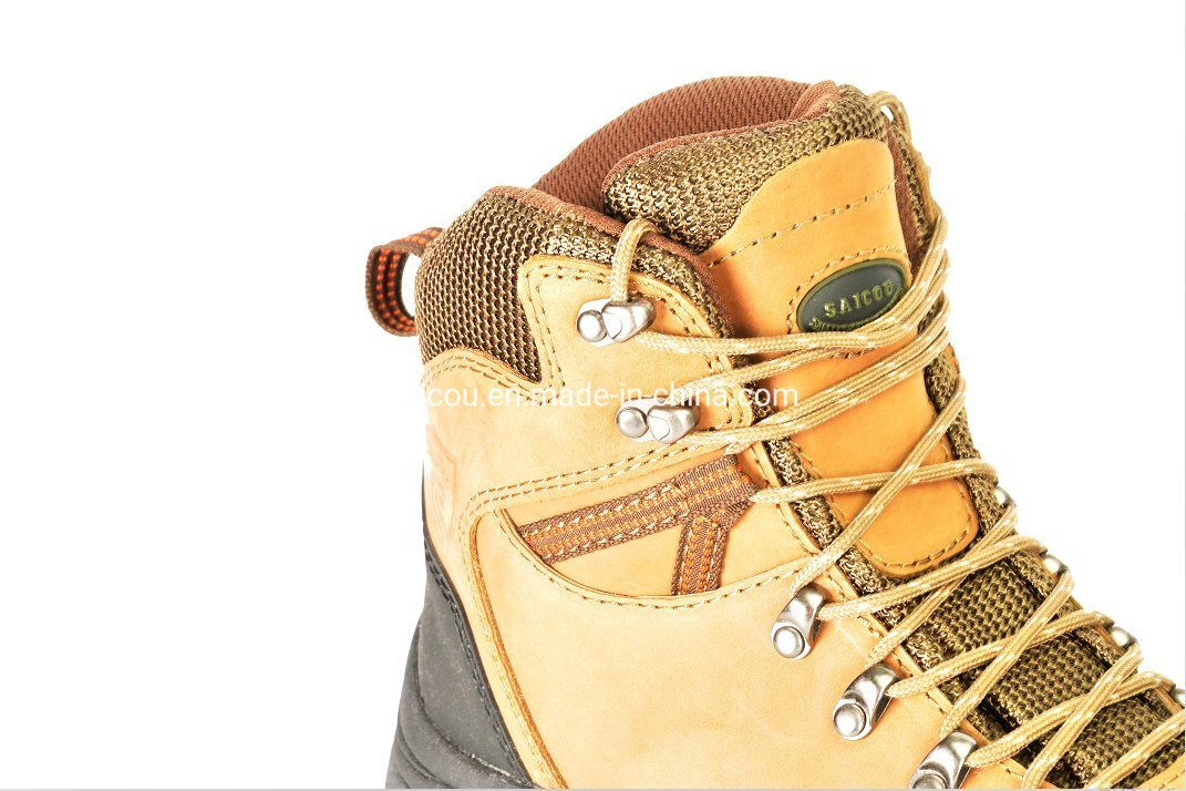China High Quality and Comfort Steel Toe Hiking Shoes and Men Working Boot