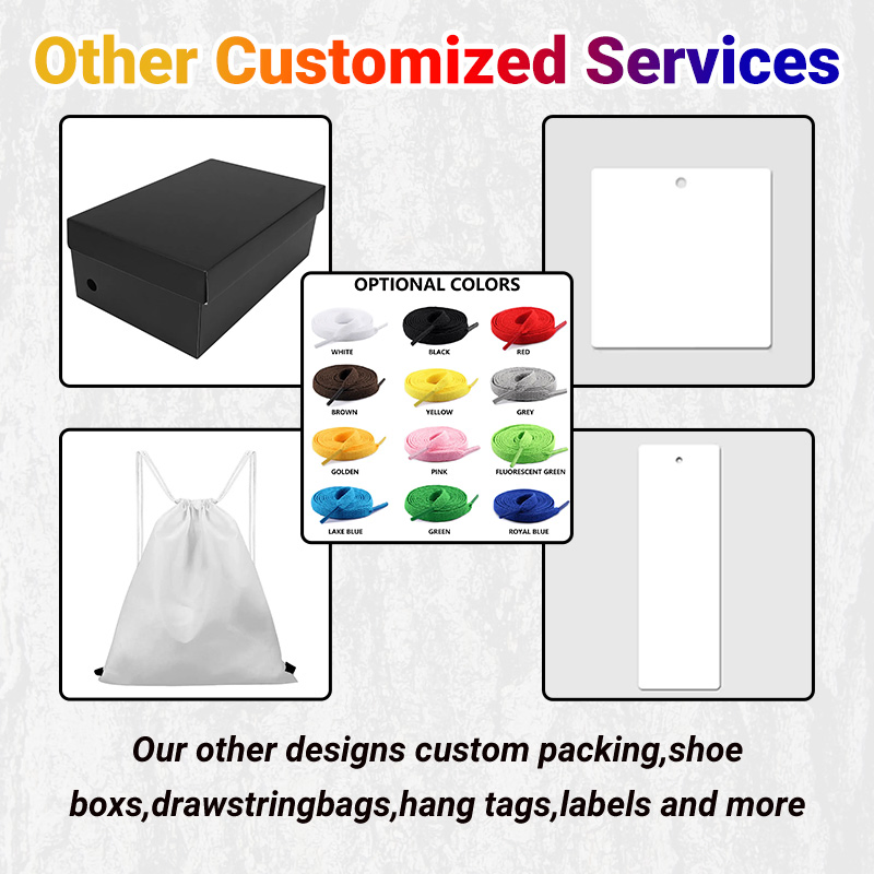Wholesale Anti-Slip and Flexible Sports Shoes MOQ1 Custom Casual Sneakers