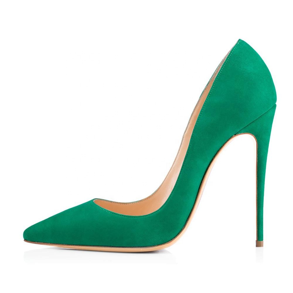 Classic Pointed Toe Stiletto Heel Pumps Women 12 cm High Heels