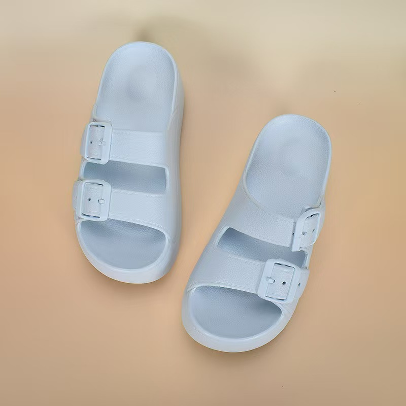 EVA Women's Summer Home Leisure Comfortable Thick Bottom Shower Slippers
