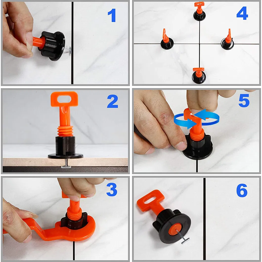 Tile Leveling System Detail 6
