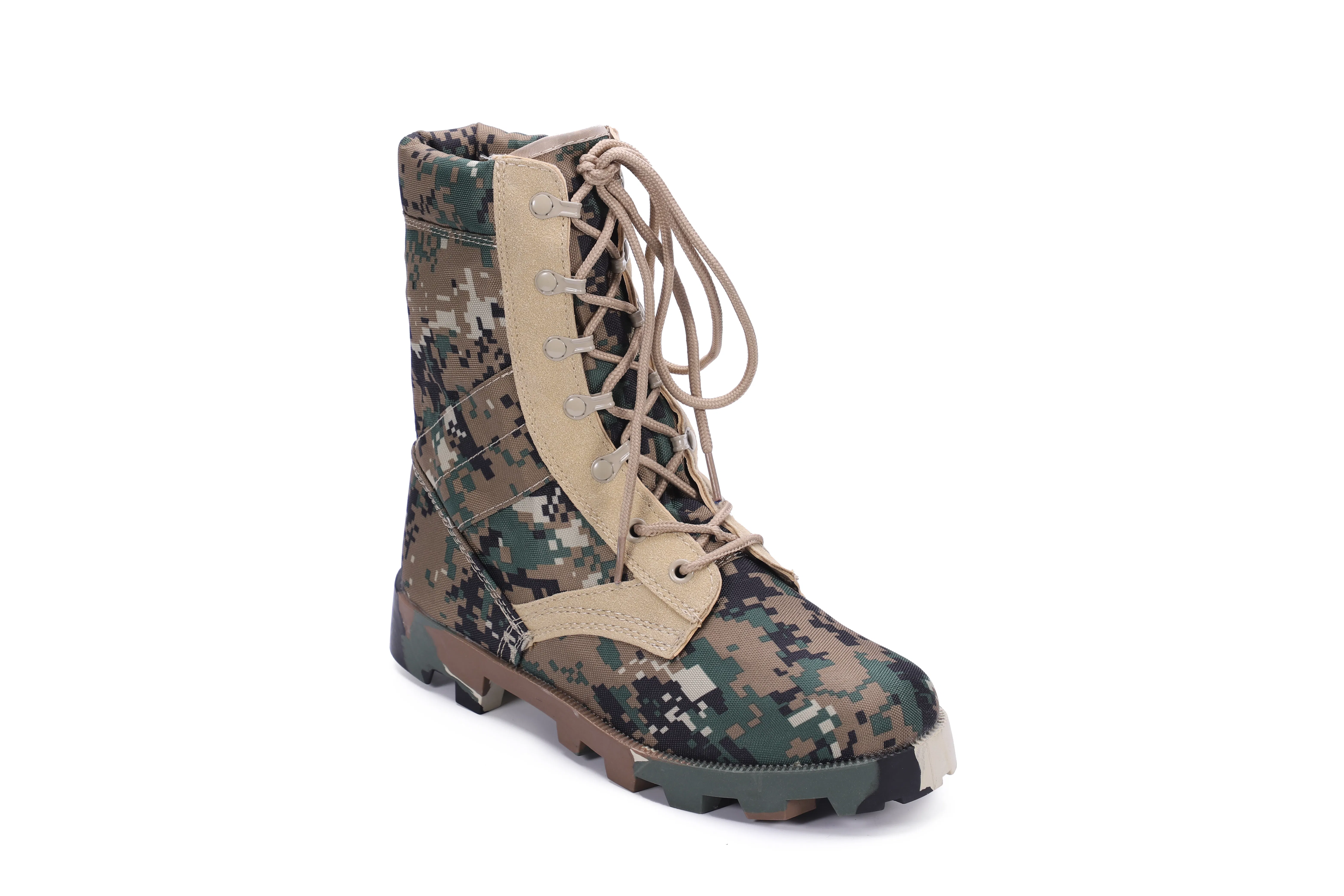 Steel Head Hiking Tactical Boots and Work Shoes with Cow Leather