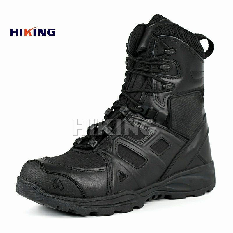 Hiking Steel /PE Toe Kevlar Outdoor Sole Black Waterproof Jungle/Combat/ Tactical Militaire Boot/ Shoes for Rucking/Camping