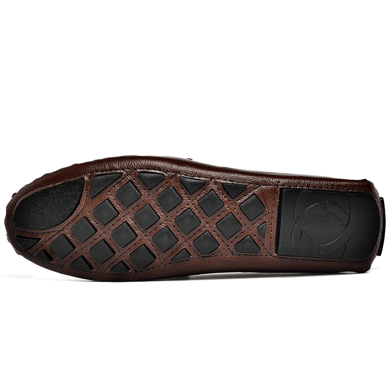 Men's Casual Slip on Mens Lightweight Breathable Driving Penny Loafers Ex-23L1048