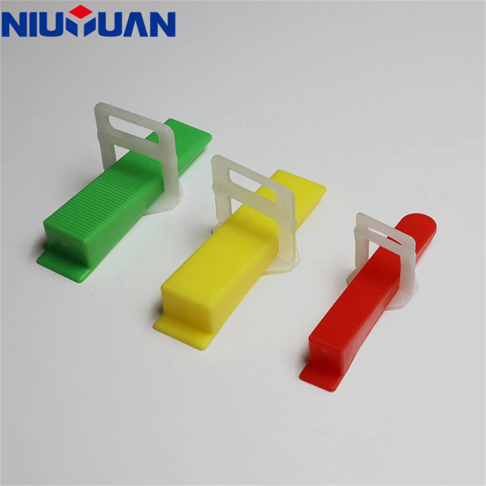 Niu Yuan Customized Tile Leveling System Spacer and Wedge Tile Spacer Wedge