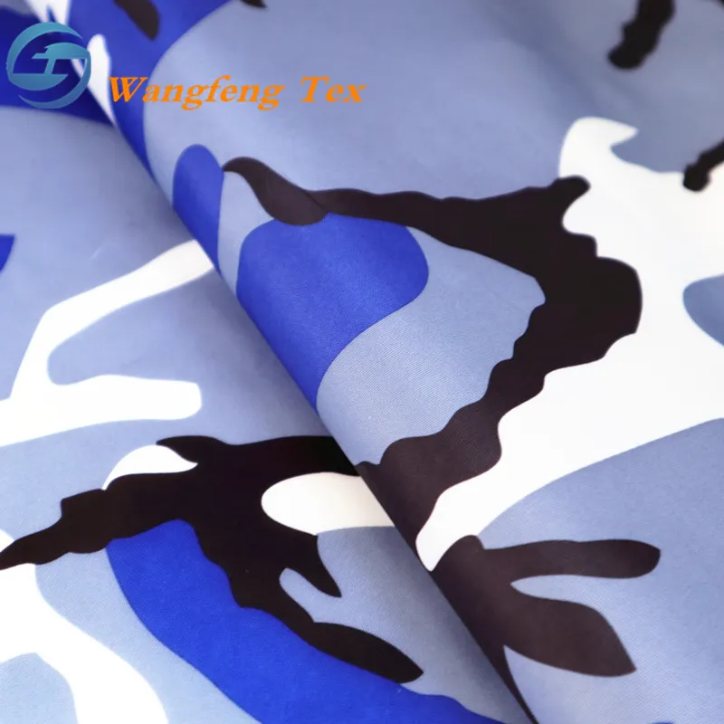 Camo Printed 150d Polyester Oxford