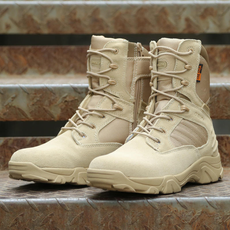 Manufacturer Delta Boots Tactical Hiking Cheap Boots Top Combat High Quality Boot Outdoor Desert Jungle Boot Safety Boot Green Leather Tactical Boot