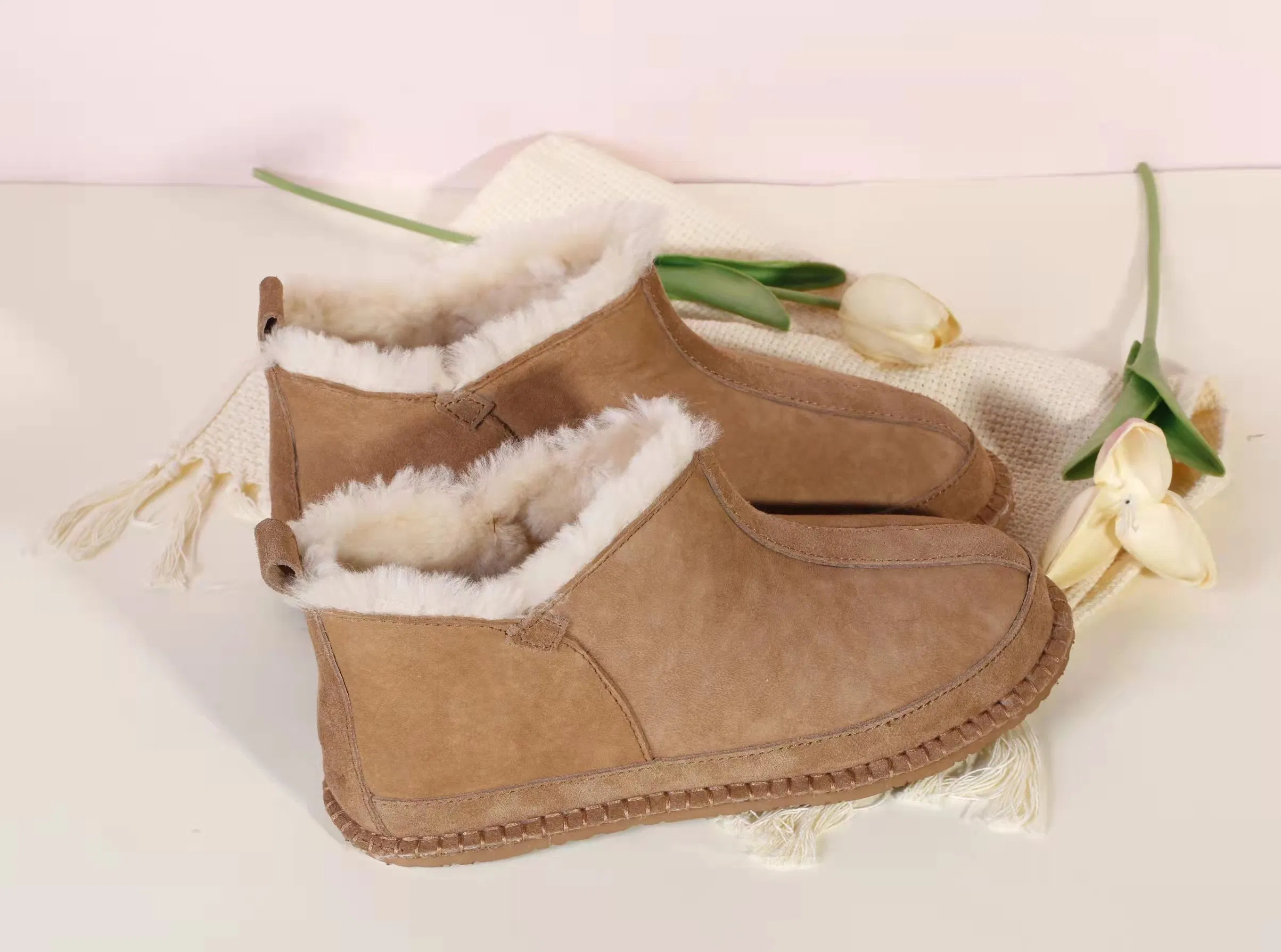 Best Selling Super Fuzzy Moccasins for Indoors Women Style