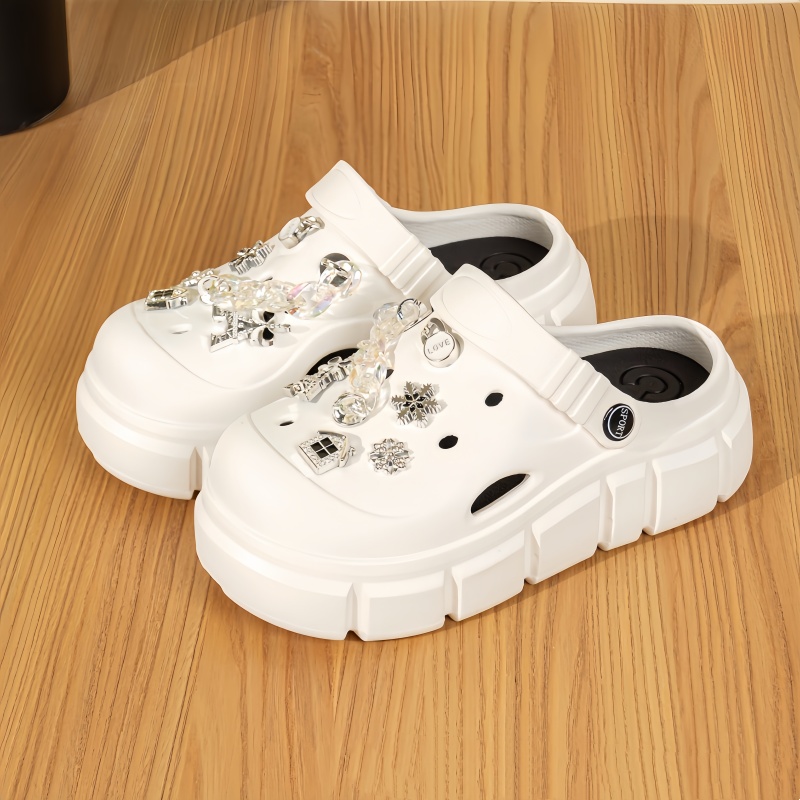 Classic Clogs Shoes Garden Beach Outdoor Platform Soft Breathable Clogs Women Sandals Sandales Chic Pour Femmes