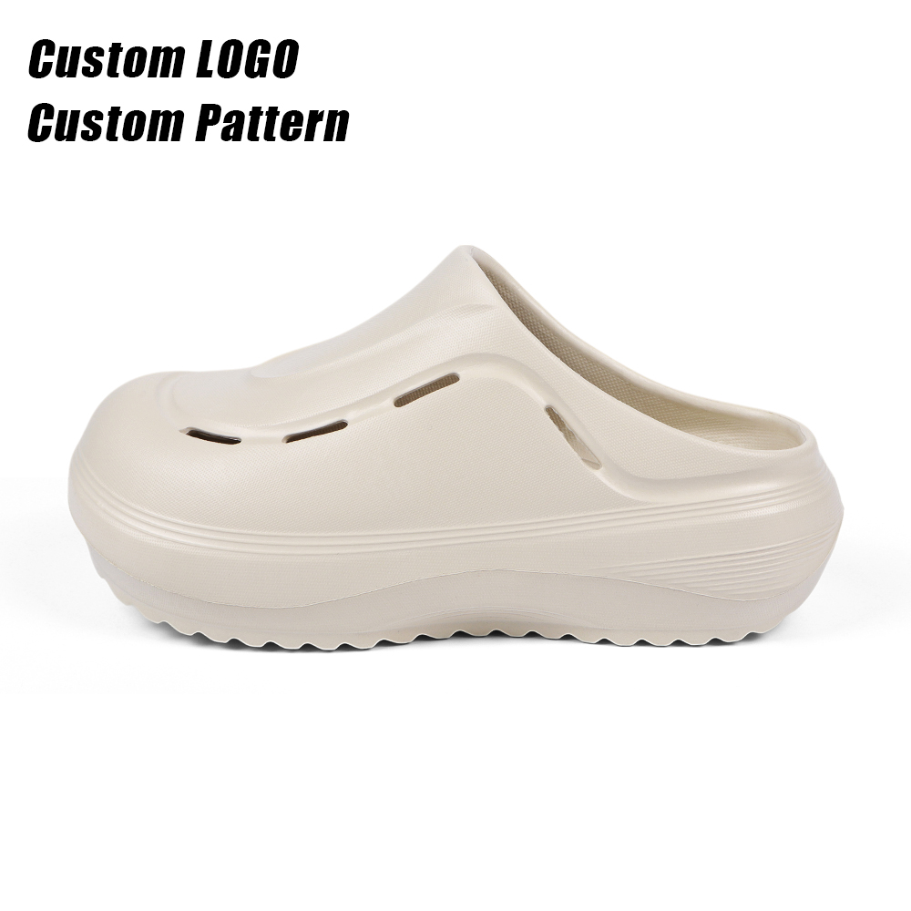 BreezeStep Custom Nurse Clogs for Women Solid Color Indoor Sandals Slip-On Summer and Autumn Working EVA Insole Hospital Clogs