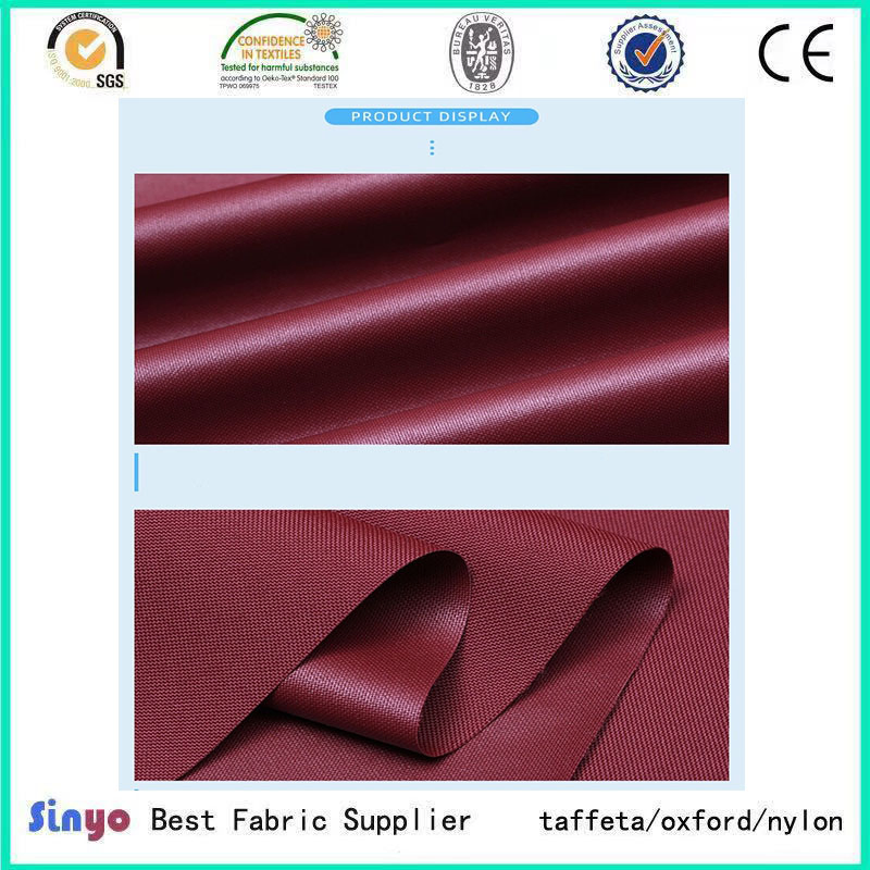 Low Stretch Yarn 600d Oxford Cloth for Luggage