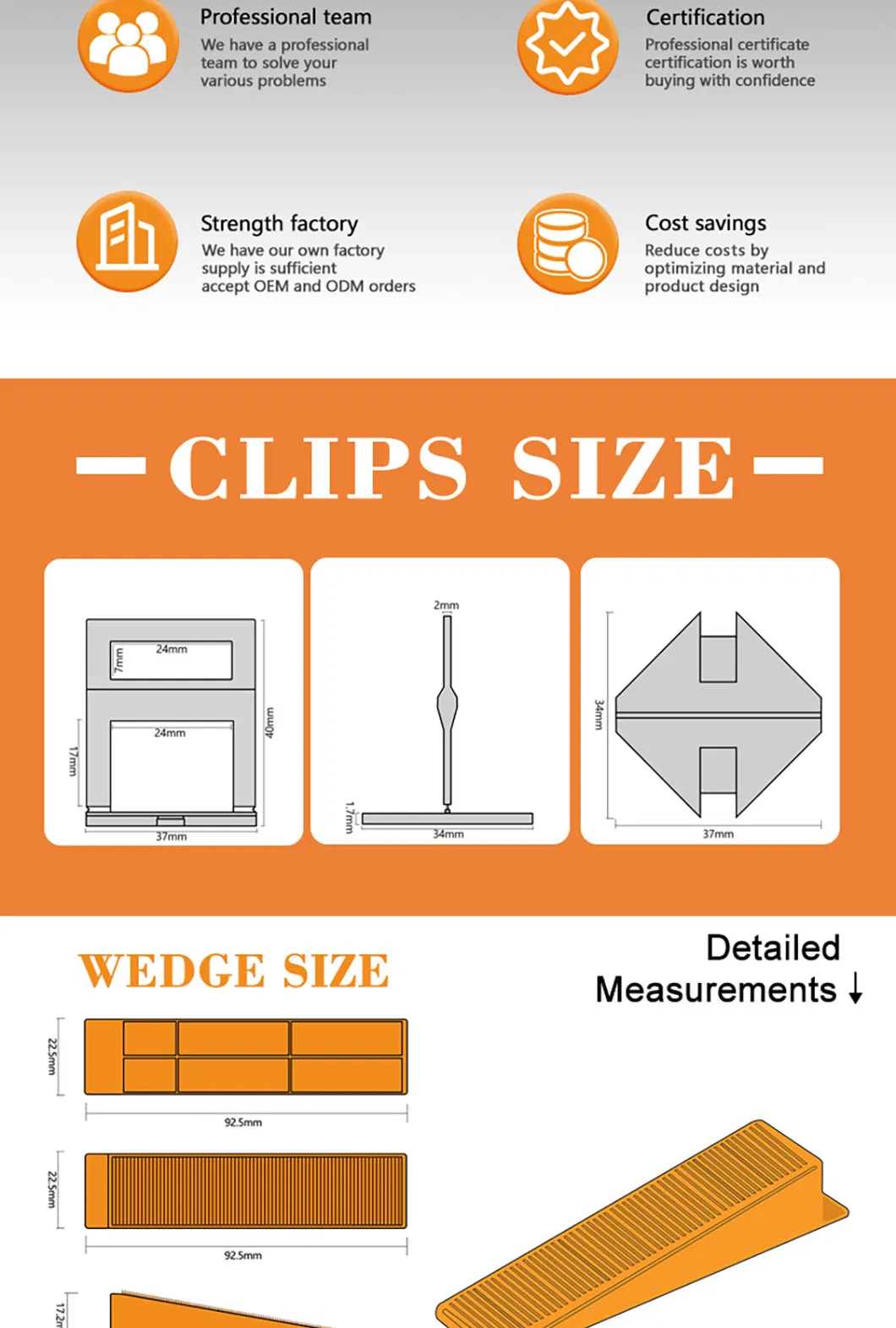 Tile Leveling System Process
