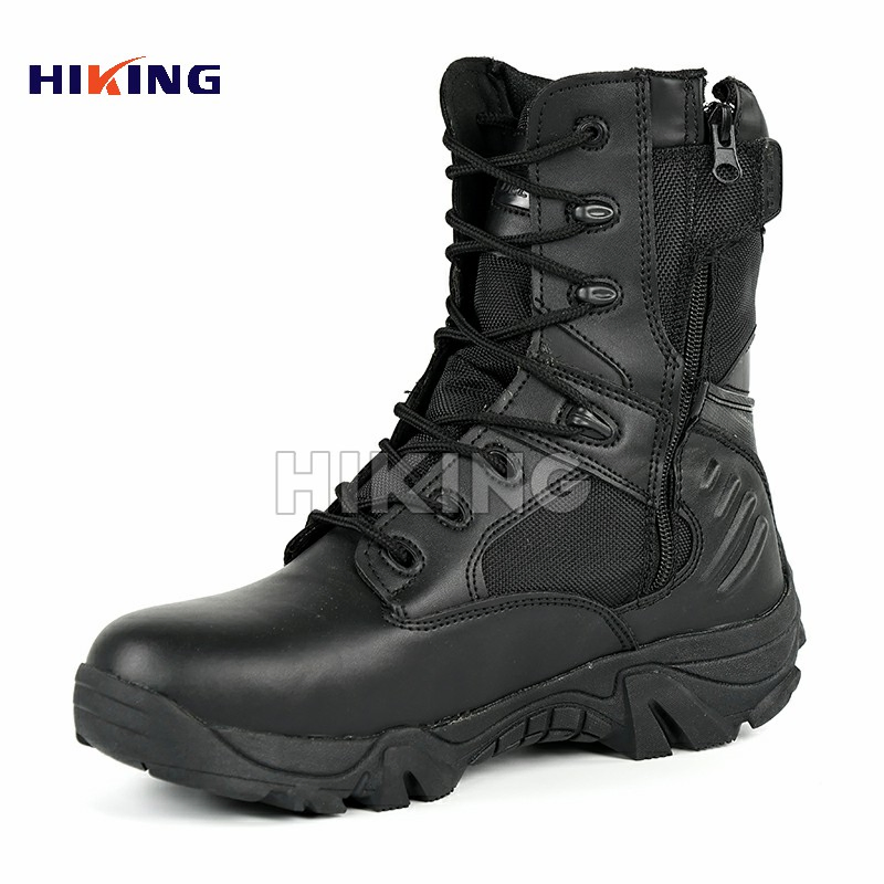 Hiking Steel /PE Toe Kevlar Outdoor Sole Black Waterproof Jungle/Combat/ Tactical Militaire Boot/ Shoes for Rucking/Camping