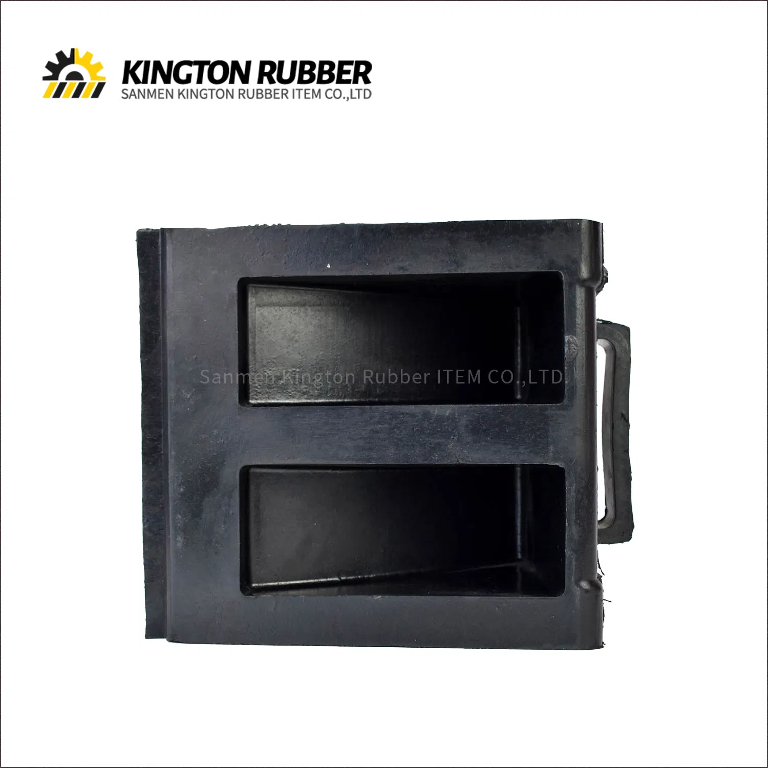 Premium Heavy Duty Vehicle Parts Accessories Rubber Wheel Chocks Black Wheel Wedges