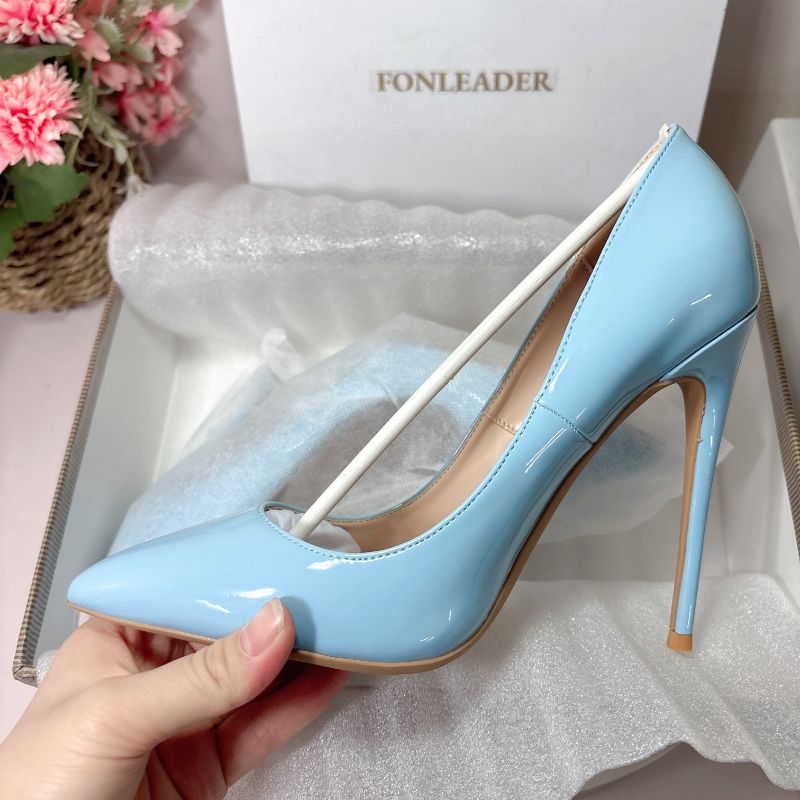 Office Wear Size 33-46 Elegant Stiletto Pointed Toe Pumps Sexy Heels for Women and Ladies