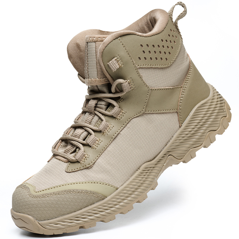 Jyk35high Top Waterproof Windproof and Sandy Rock Climbing Shoes Outdoor Hiking Boot