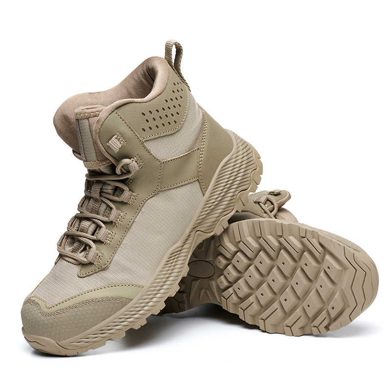 Jyk35high Top Waterproof Windproof and Sandy Rock Climbing Shoes Outdoor Hiking Boot