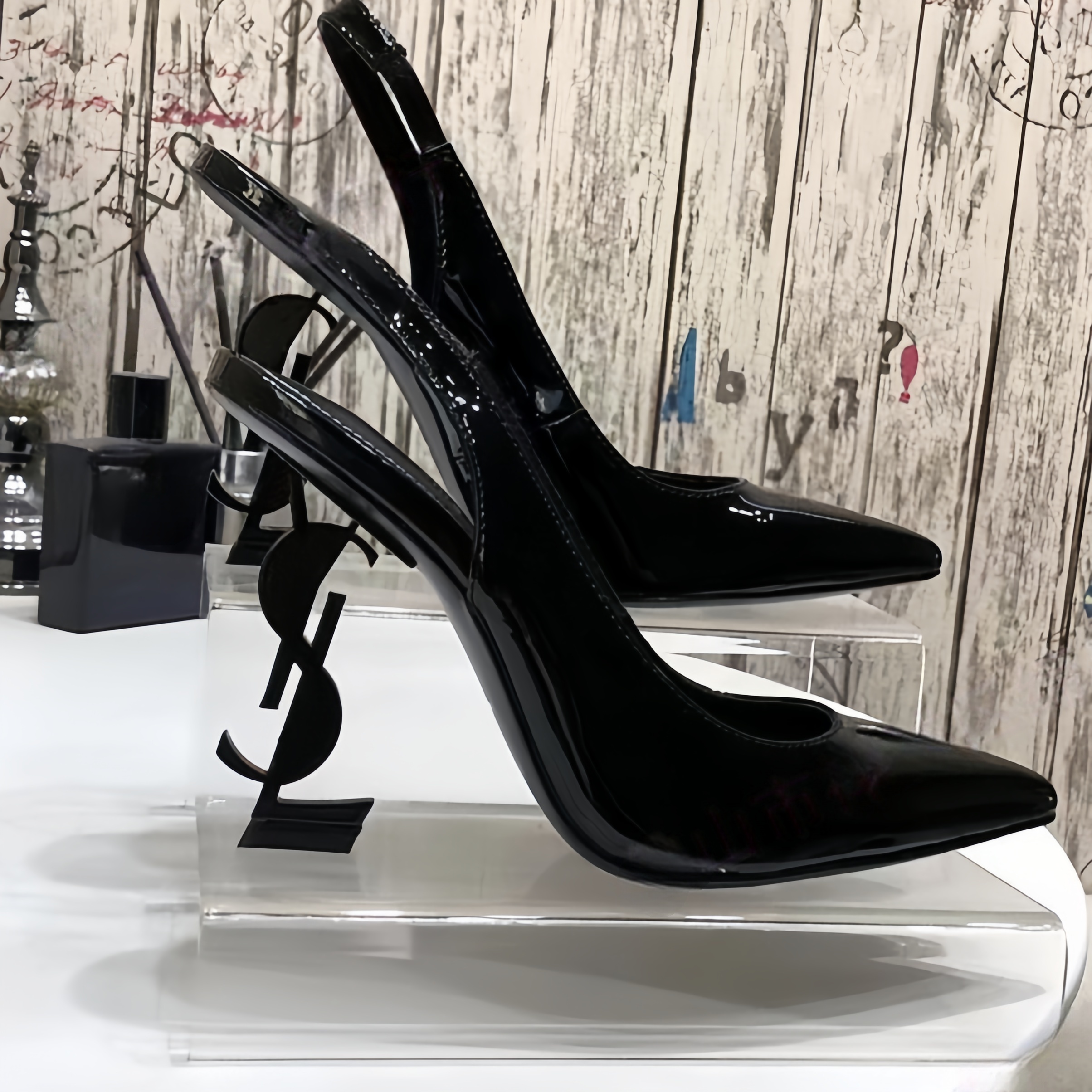 Summer Luxury Designer Women's High Heels Metal High Heels Fashion Brand Outdoor Ladies' Party High Heels