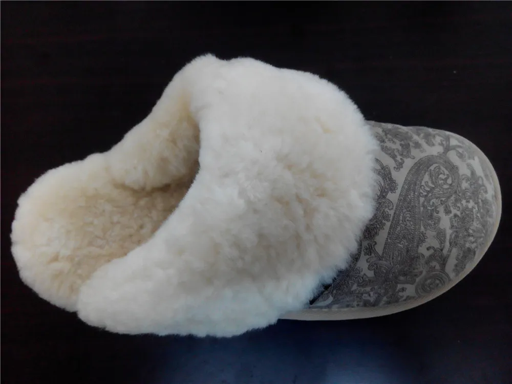 Sheepskin Slipper Detail