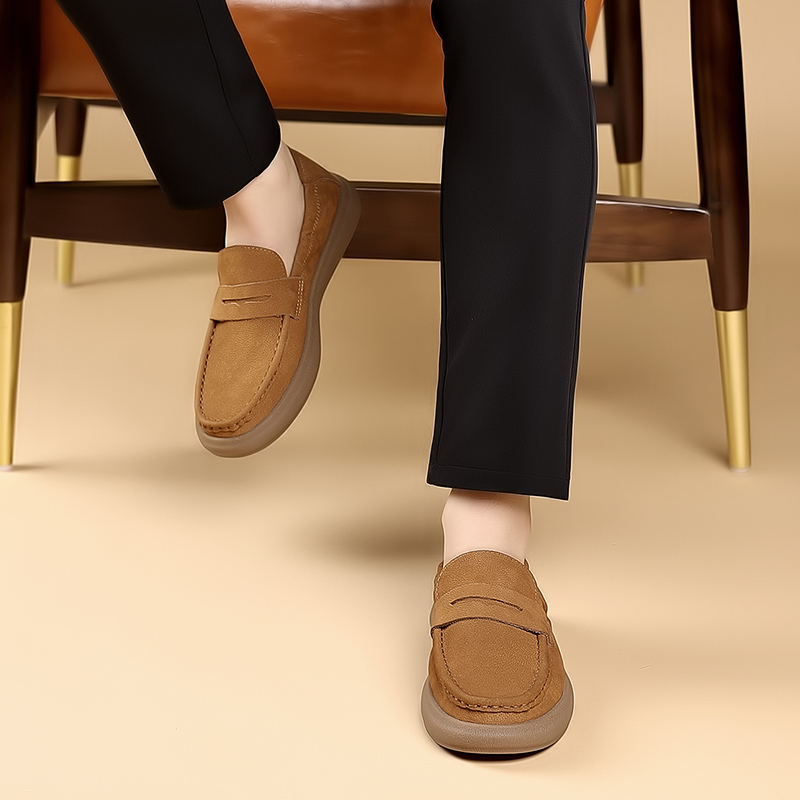 Soft Comfortable Driving Loafers for Men All-Day Wear Ex-26L1007
