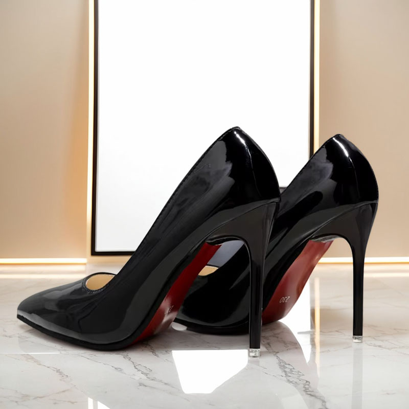 China Cheap Shoes Pu Leather High Heels Nude Pointed Toe Work Formal Shoes Women Pumps Stiletto Professional Work
