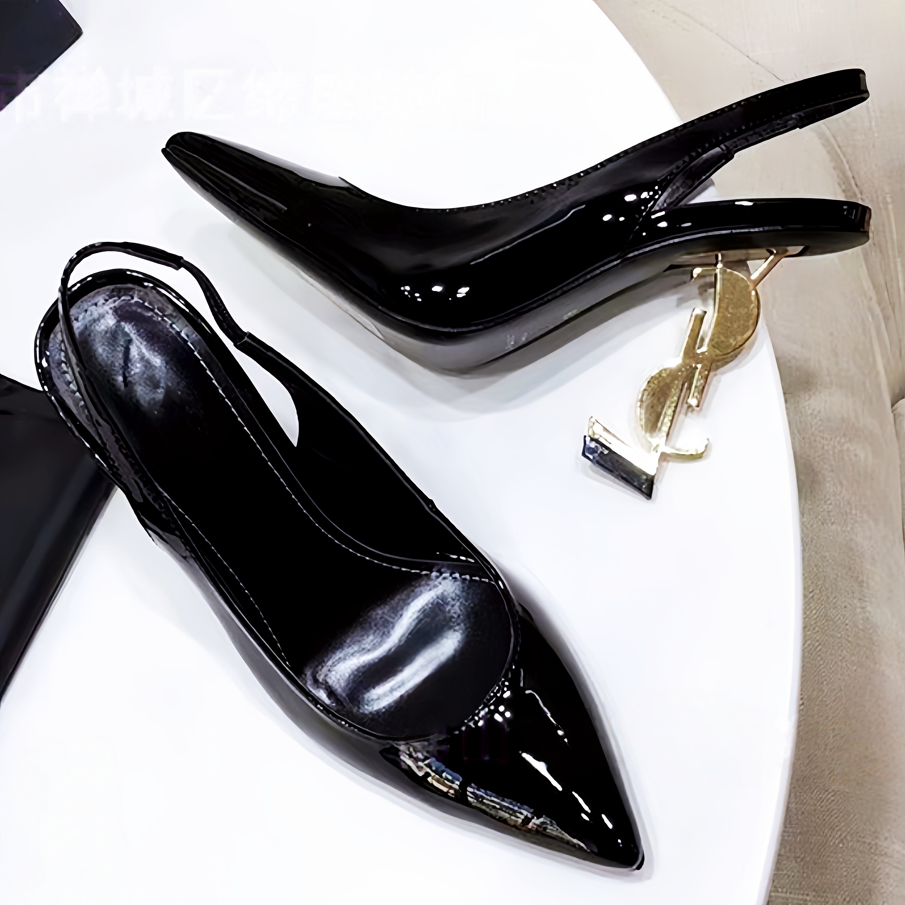 Summer Luxury Designer Women's High Heels Metal High Heels Fashion Brand Outdoor Ladies' Party High Heels