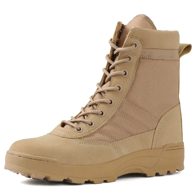 Men's Desert Sport High Shoes Rubber Hiking Outdoor Training Combat Climbing Tactical Boots
