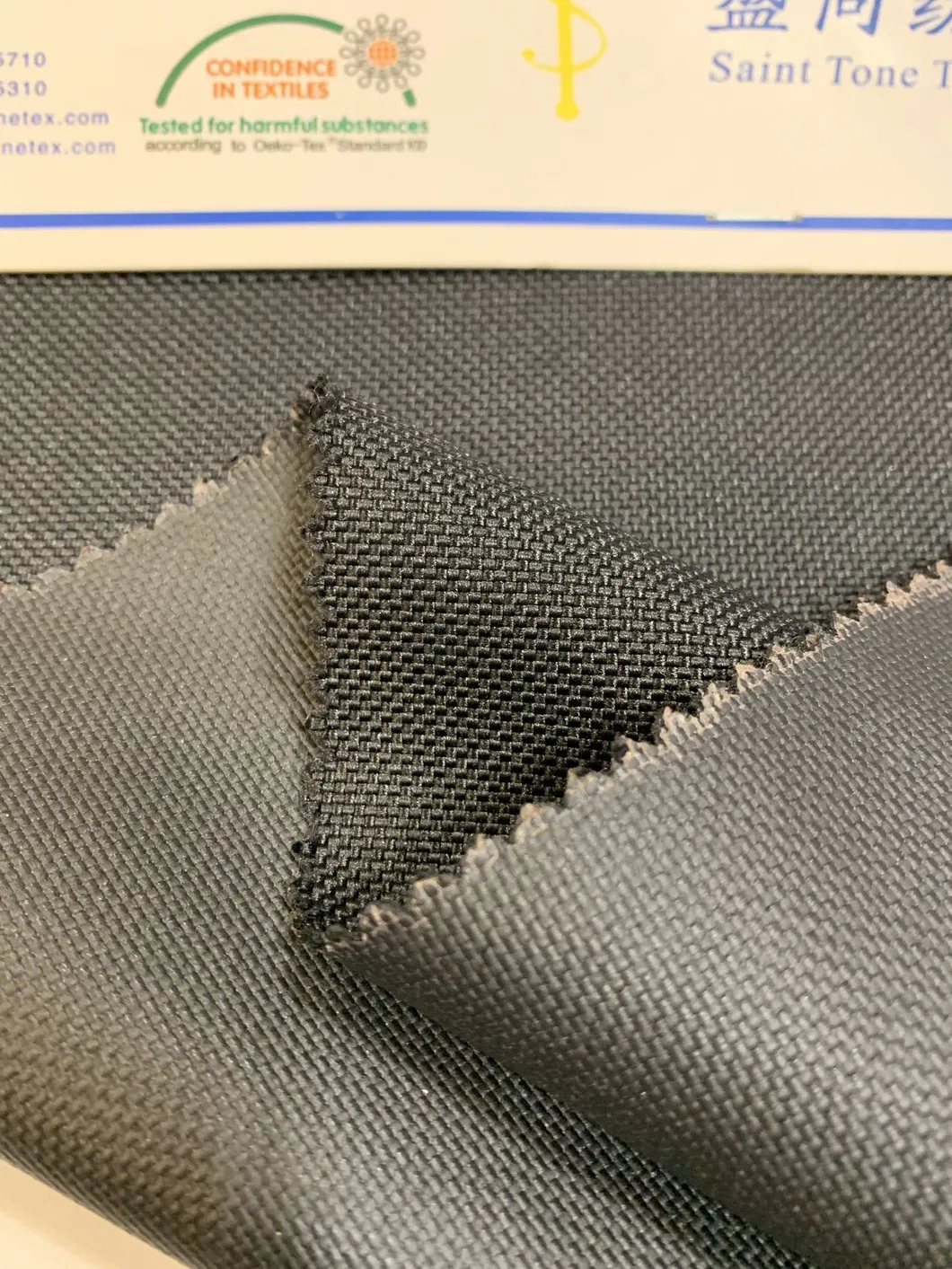 Polyester Oxford Fabric PU Coated Fabric 1800d Wr