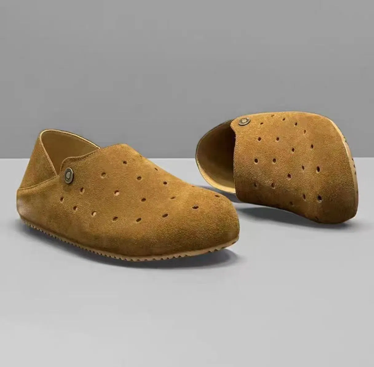 Men Fashion Flat Loafers Summer Casual Slip-on Shoe