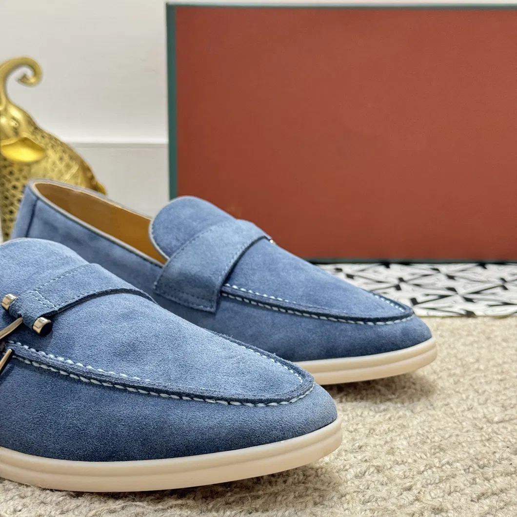 Suede Loafers