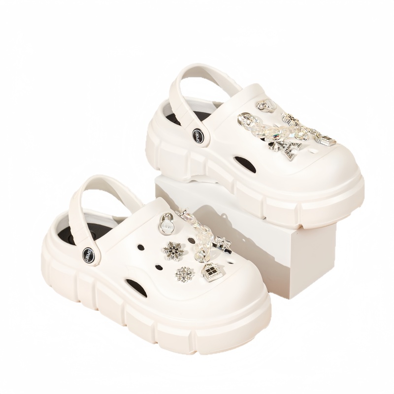 Classic Clogs Shoes Garden Beach Outdoor Platform Soft Breathable Clogs Women Sandals Sandales Chic Pour Femmes
