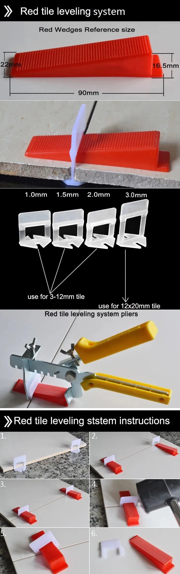 Tile Leveler Components