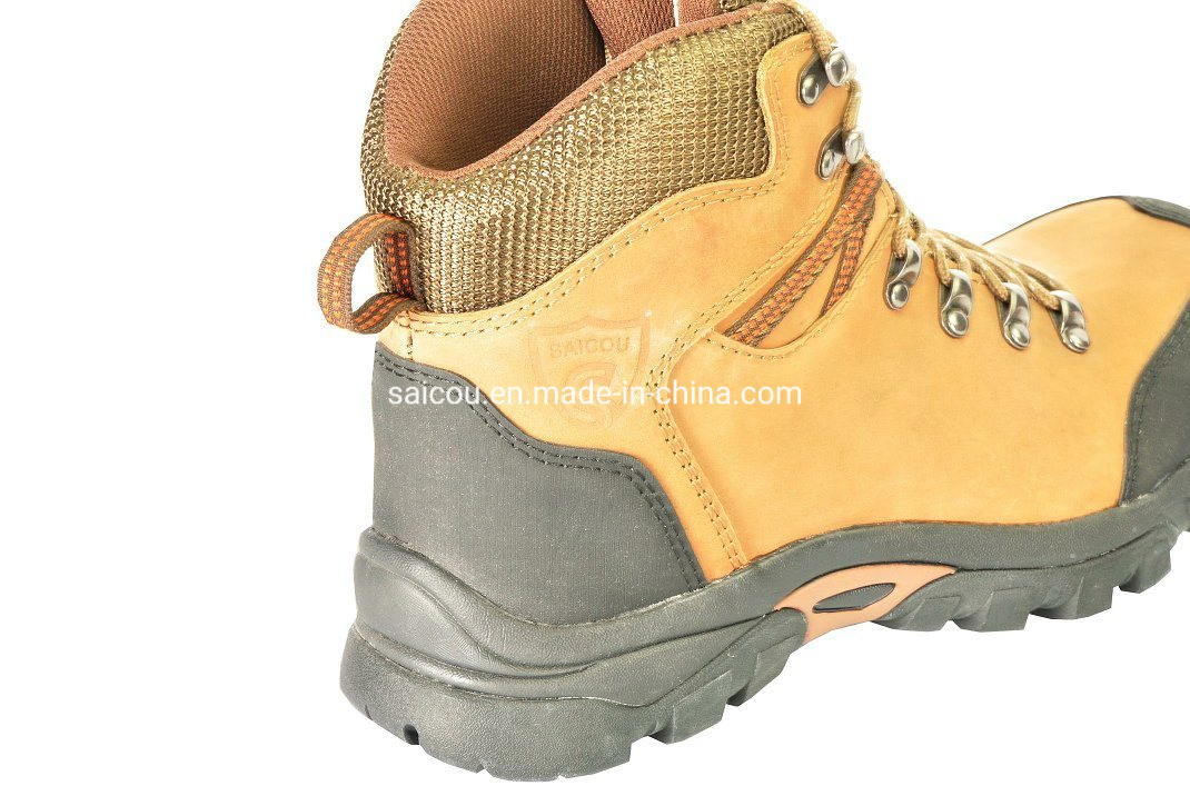 China High Quality and Comfort Steel Toe Hiking Shoes and Men Working Boot