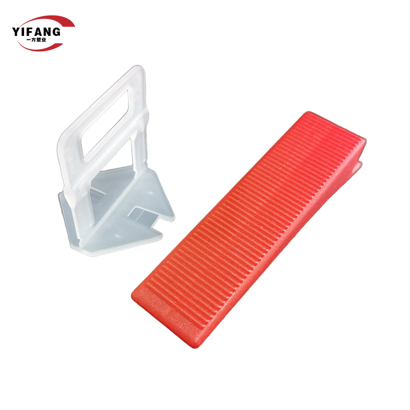 Tile Leveling System Wedges Plastic Tile Wedges Matching Tile Leveling Clips for Ceramic Tile Installation