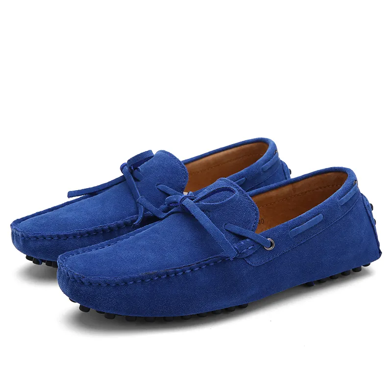 Men's Suede Driving Loafers