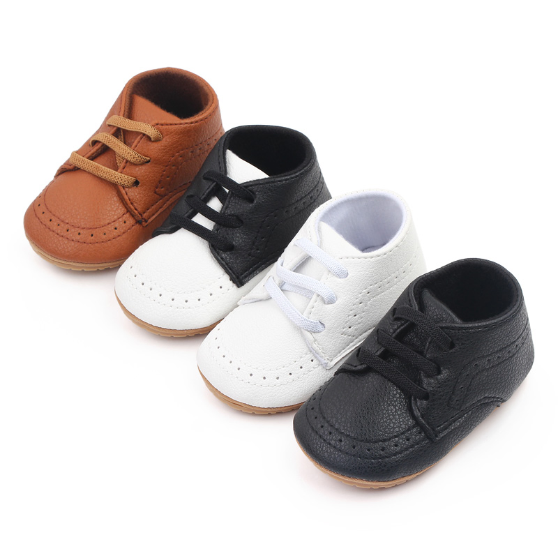 2025 New Arrival British Style Boys' Moccasins Shoes Solid Color Dress Shoes