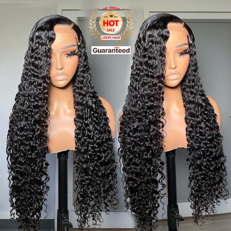 Raw Vietnamese Hair Burmese Curly 40 Inch 13x6 HD Lace Glueless Front Wig Body Wave Virgin Cuticle Aligned Human Hair Wigs