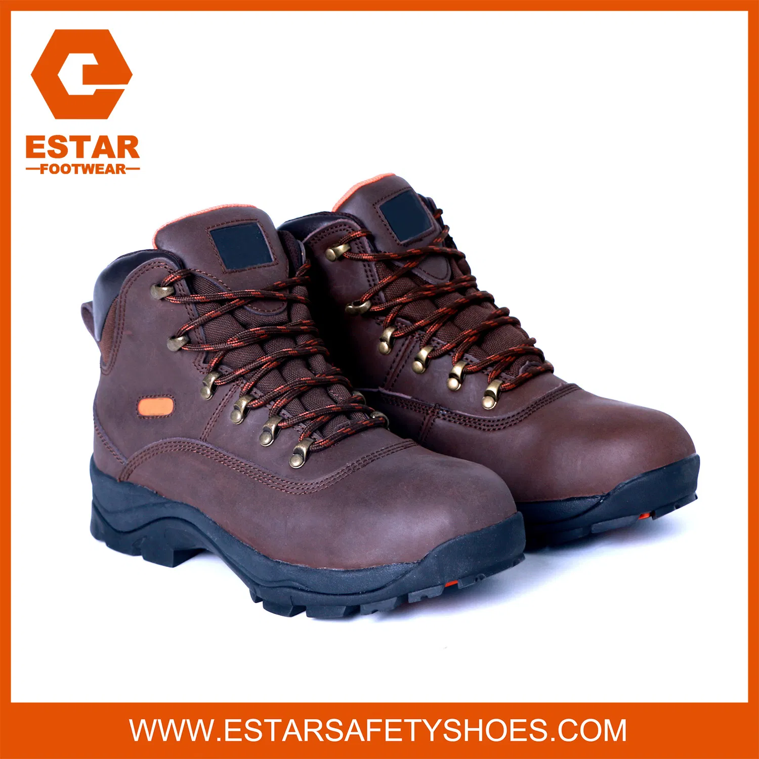 Lightweight Hiking Sytle Men's Waterproof Boots with Shock Absorbing EVA/Rubber Outsole