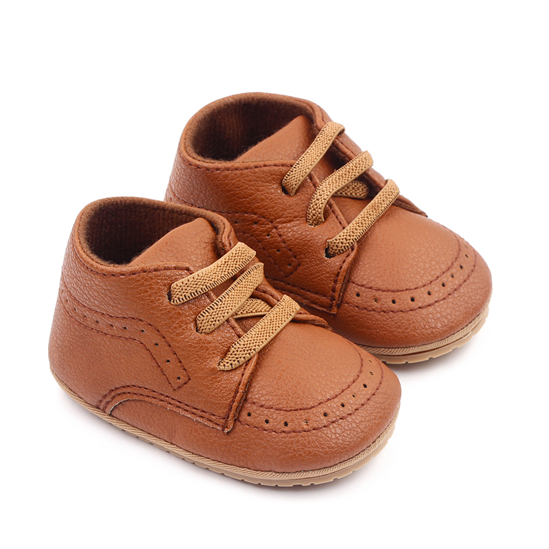 2025 New Arrival British Style Boys' Moccasins Shoes Solid Color Dress Shoes