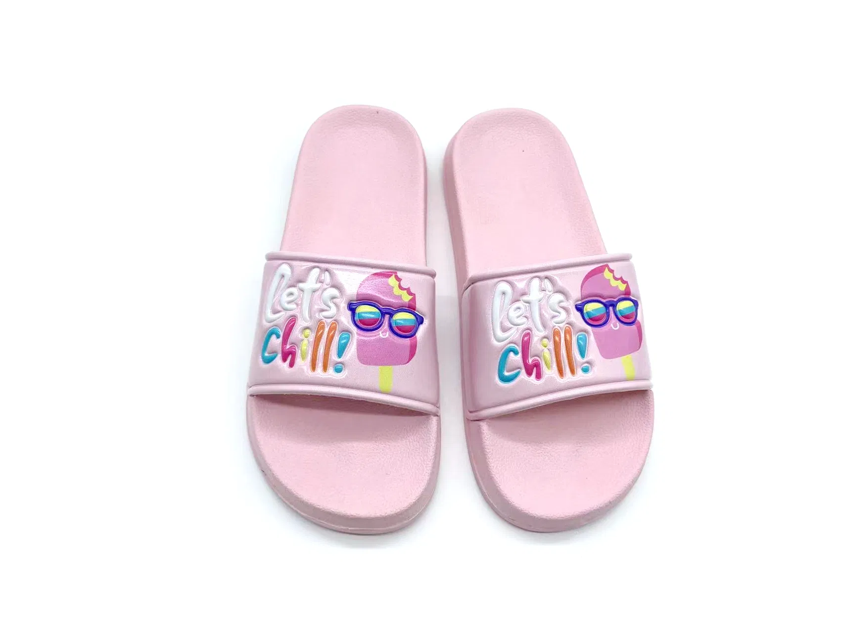 2022 New Collection for Kids' Cheap Slipper with Customized PU Upper