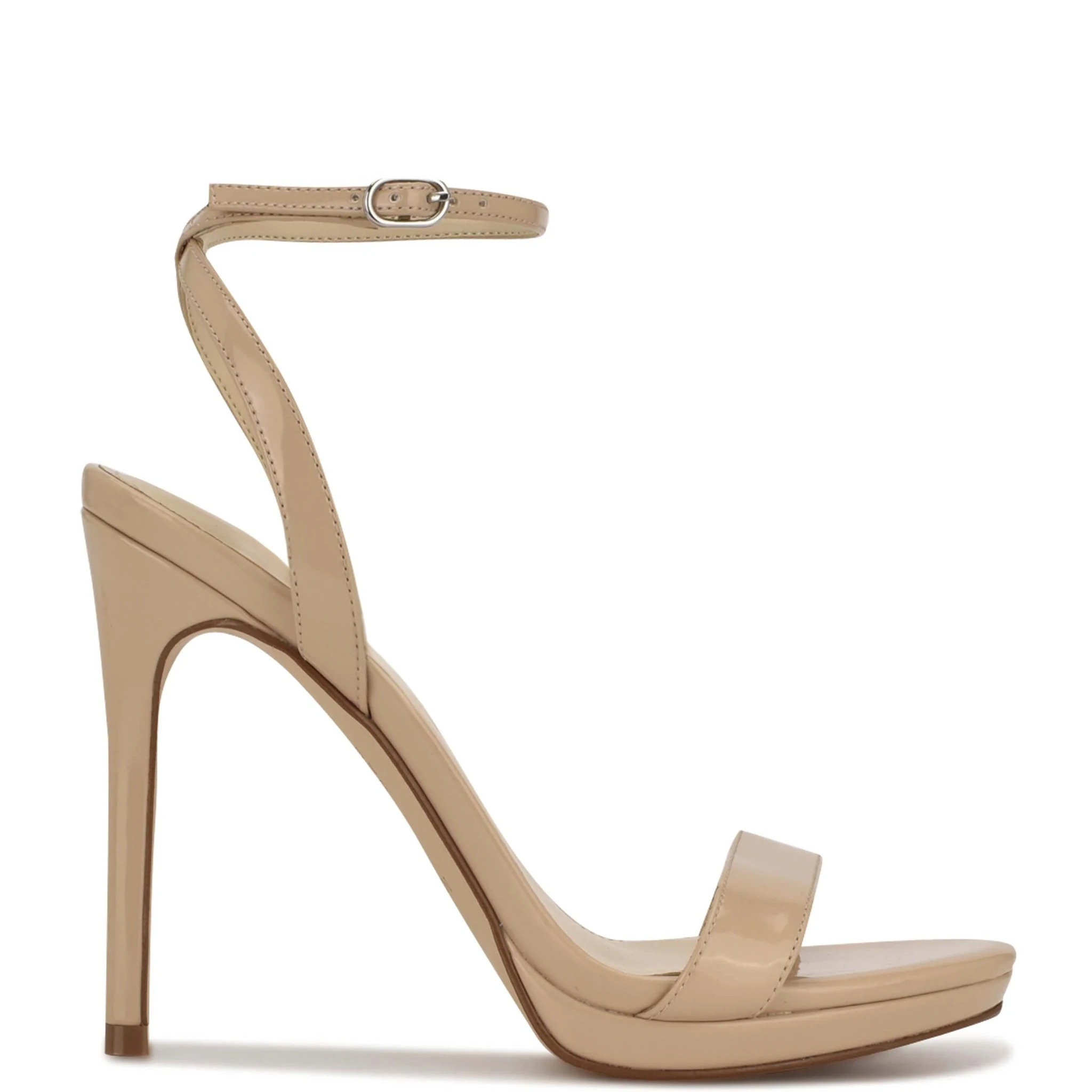 Large-Size Pointed High Heel Sandals Women's Solid Color Stiletto Heels Ladies Hot Heels Sexy Trendy Elegant Sandal for Ladies